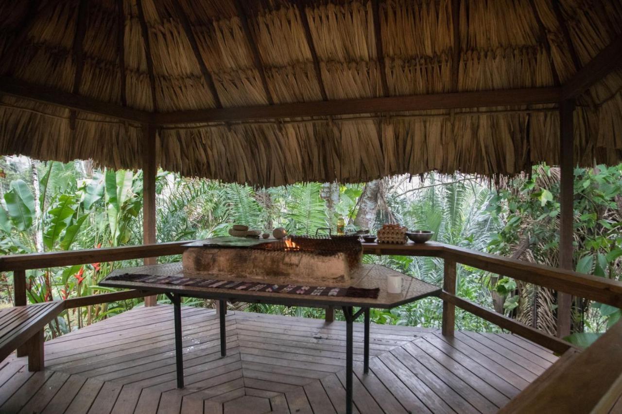Sweet Songs Jungle Lodge San Ignacio Exterior foto